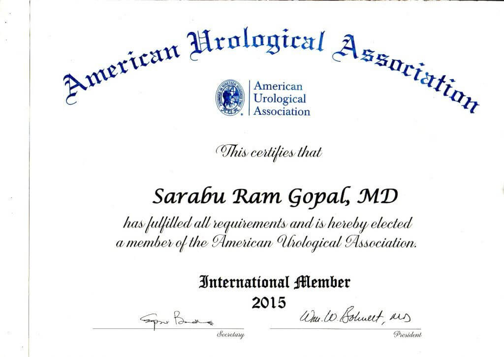 american urologycal association